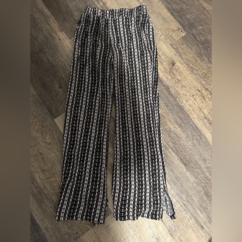 Black and White Pants